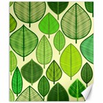 Leaves pattern design Canvas 8  x 10  8.15 x9.66  Canvas - 1