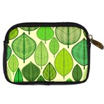 Leaves pattern design Digital Camera Cases Back