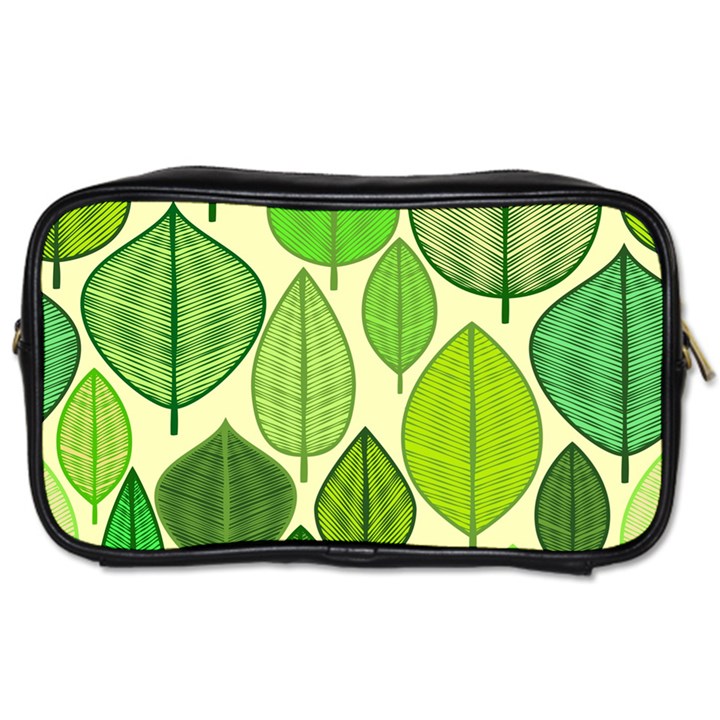 Leaves pattern design Toiletries Bags