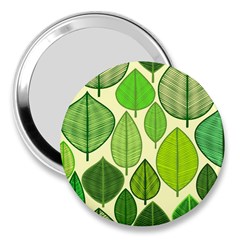 Leaves Pattern Design 3  Handbag Mirrors by TastefulDesigns