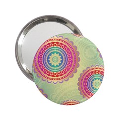 Abstract Geometric Wheels Pattern 2 25  Handbag Mirrors