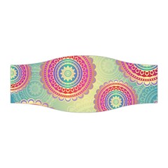 Abstract Geometric Wheels Pattern Stretchable Headband by LovelyDesigns4U