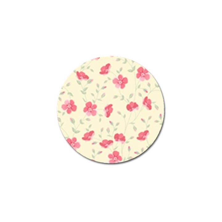 Seamless Flower Pattern Golf Ball Marker (4 pack)