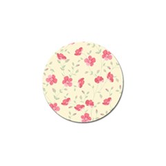 Seamless Flower Pattern Golf Ball Marker (10 Pack) by TastefulDesigns