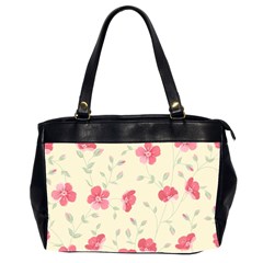 Seamless Flower Pattern Office Handbags (2 Sides)  by TastefulDesigns