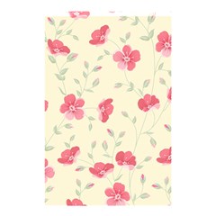 Seamless Flower Pattern Shower Curtain 48  X 72  (small)  by TastefulDesigns