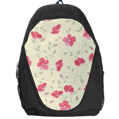 Seamless Flower Pattern Backpack Bag by TastefulDesigns