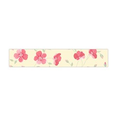 Seamless Flower Pattern Flano Scarf (mini) by TastefulDesigns