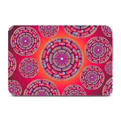 Pretty Floral Geometric Pattern Plate Mats