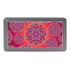 Pretty Floral Geometric Pattern Memory Card Reader (mini) by LovelyDesigns4U