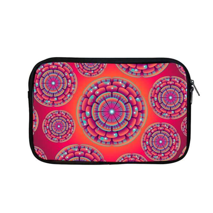 Pretty Floral Geometric Pattern Apple MacBook Pro 13  Zipper Case