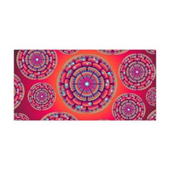 Pretty Floral Geometric Pattern Yoga Headband