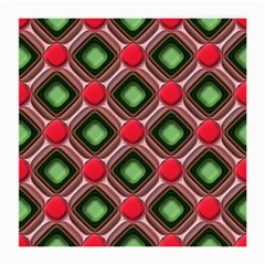 Gem Texture A Completely Seamless Tile Able Background Design Medium Glasses Cloth (2-side) by Nexatart