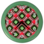 Gem Texture A Completely Seamless Tile Able Background Design Color Wall Clocks Front