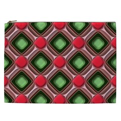 Gem Texture A Completely Seamless Tile Able Background Design Cosmetic Bag (xxl)  by Nexatart