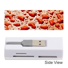 Water Drops Background Memory Card Reader (stick)  by Nexatart