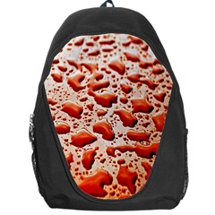 Water Drops Background Backpack Bag by Nexatart