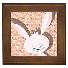 Easter Bunny  Framed Tiles by Valentinaart