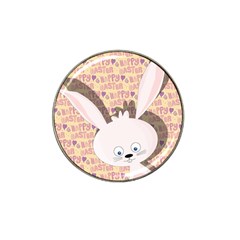 Easter Bunny  Hat Clip Ball Marker (10 Pack) by Valentinaart