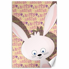 Easter Bunny  Canvas 24  X 36  by Valentinaart