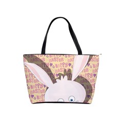 Easter Bunny  Shoulder Handbags by Valentinaart