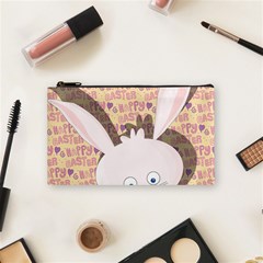 Easter Bunny  Cosmetic Bag (small)  by Valentinaart