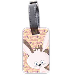 Easter Bunny  Luggage Tags (two Sides) by Valentinaart