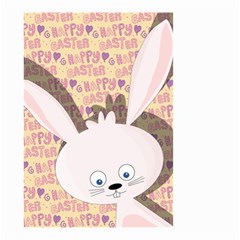 Easter Bunny  Small Garden Flag (two Sides) by Valentinaart