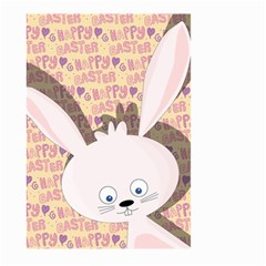 Easter Bunny  Large Garden Flag (two Sides) by Valentinaart