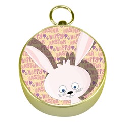 Easter Bunny  Gold Compasses by Valentinaart