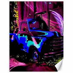 Abstract Artwork Of A Old Truck Canvas 18  X 24   by Nexatart