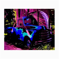 Abstract Artwork Of A Old Truck Small Glasses Cloth (2-side) by Nexatart