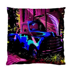 Abstract Artwork Of A Old Truck Standard Cushion Case (two Sides) by Nexatart