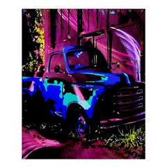 Abstract Artwork Of A Old Truck Shower Curtain 60  X 72  (medium)  by Nexatart