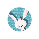 Easter bunny  Magnet 3  (Round) Front