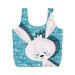 Easter bunny  Full Print Recycle Bags (M)  Front