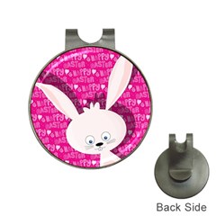 Easter Bunny  Hat Clips With Golf Markers by Valentinaart