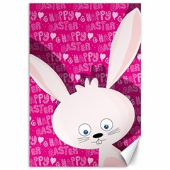 Easter Bunny  Canvas 12  X 18   by Valentinaart