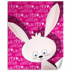 Easter Bunny  Canvas 11  X 14   by Valentinaart