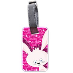 Easter Bunny  Luggage Tags (two Sides) by Valentinaart