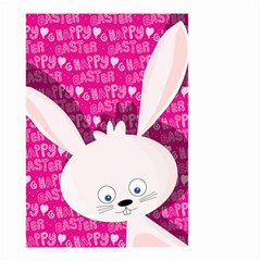 Easter Bunny  Small Garden Flag (two Sides) by Valentinaart