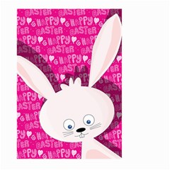 Easter Bunny  Large Garden Flag (two Sides) by Valentinaart