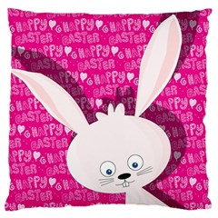 Easter Bunny  Standard Flano Cushion Case (two Sides) by Valentinaart