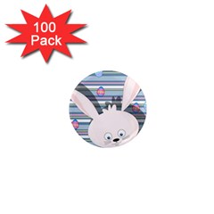 Easter bunny  1  Mini Magnets (100 pack) 