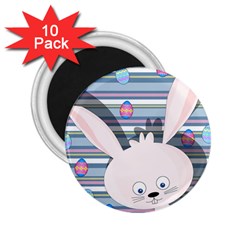 Easter Bunny  2 25  Magnets (10 Pack)  by Valentinaart