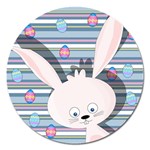 Easter bunny  Magnet 5  (Round) Front