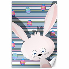 Easter Bunny  Canvas 12  X 18   by Valentinaart