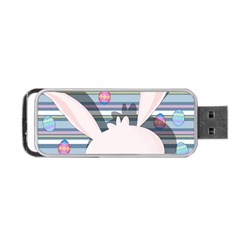 Easter bunny  Portable USB Flash (One Side)