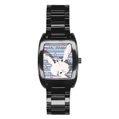 Easter bunny  Stainless Steel Barrel Watch