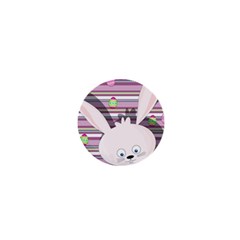 Easter Bunny  1  Mini Buttons by Valentinaart